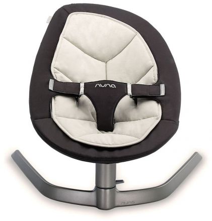 Шезлонг-качалка Nuna Leaf Twilight для ребенка с рождения до 60кг, ткань Oeko-Tex®
